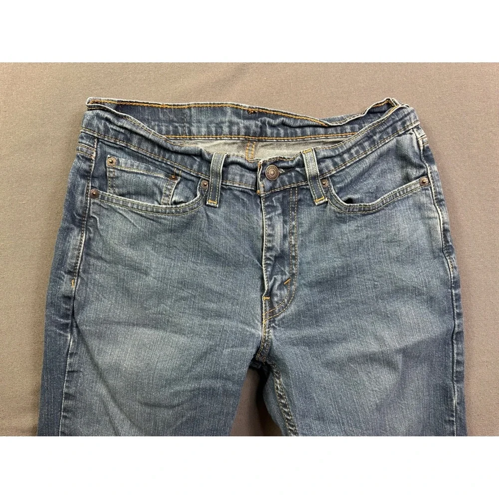 Levis 514 Straight Fit Jeans Men's W30 L32‎ Medium Wash Blue Denim Pants